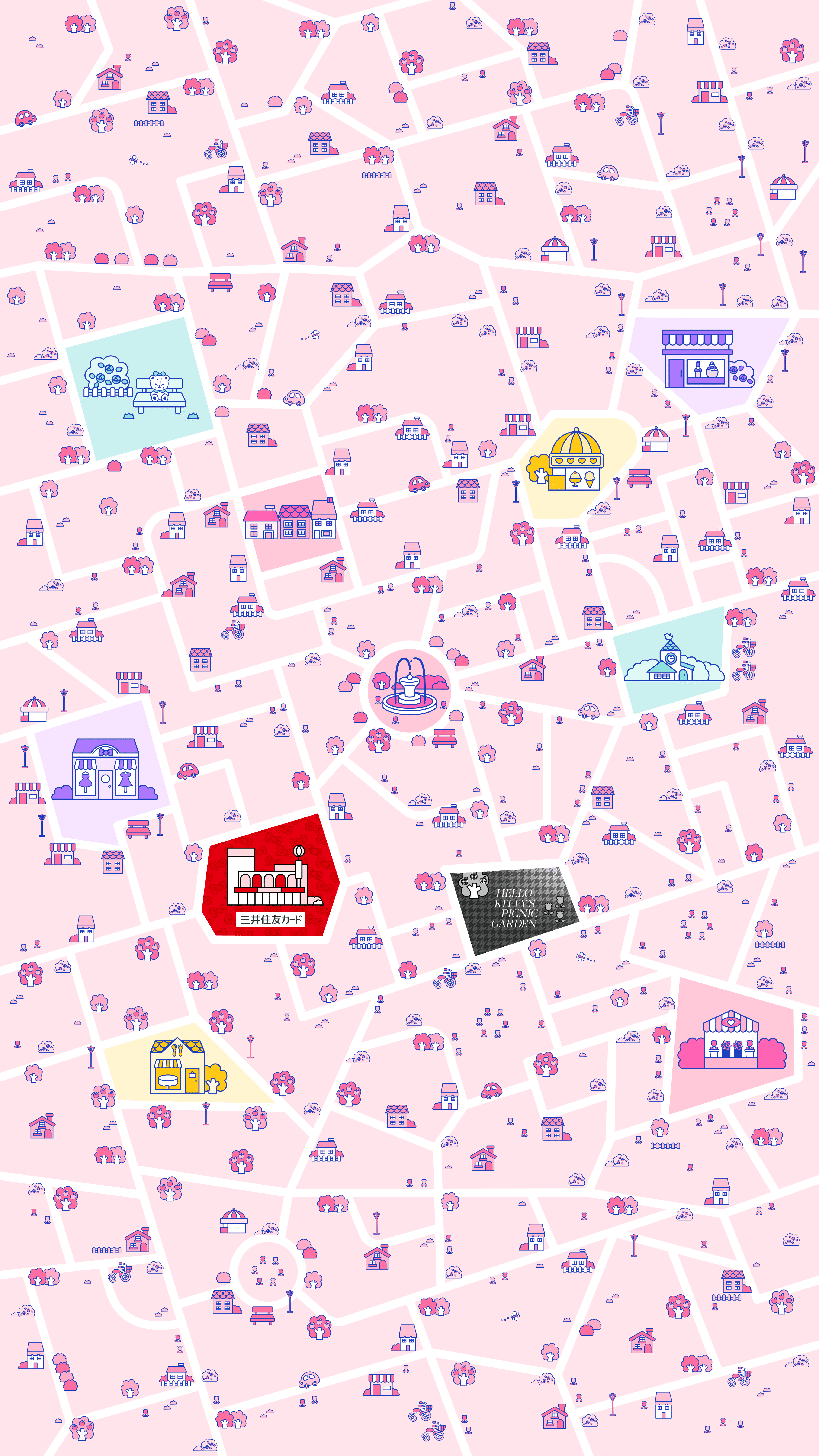 Hello Kitty Map