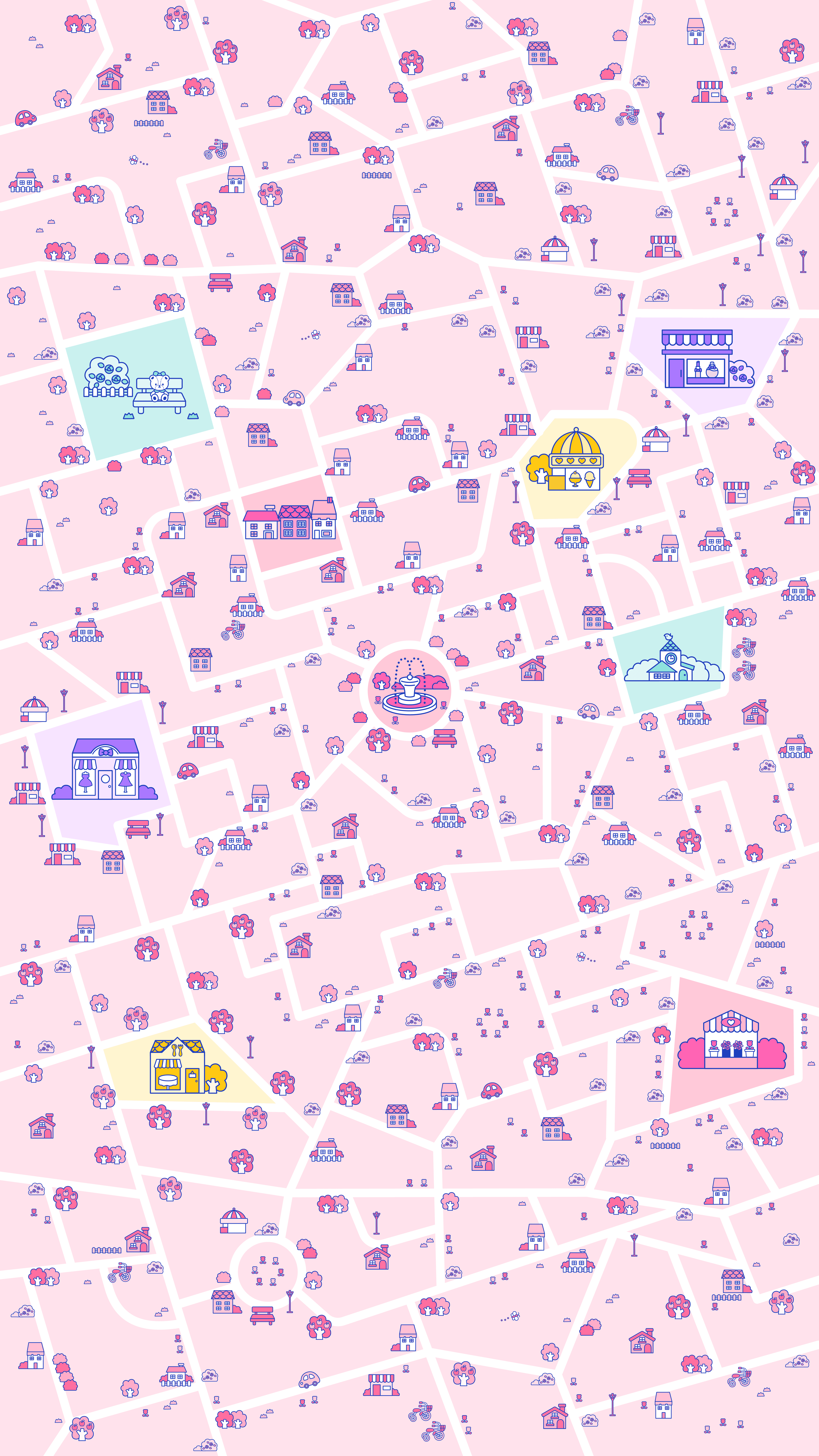 Hello Kitty Map